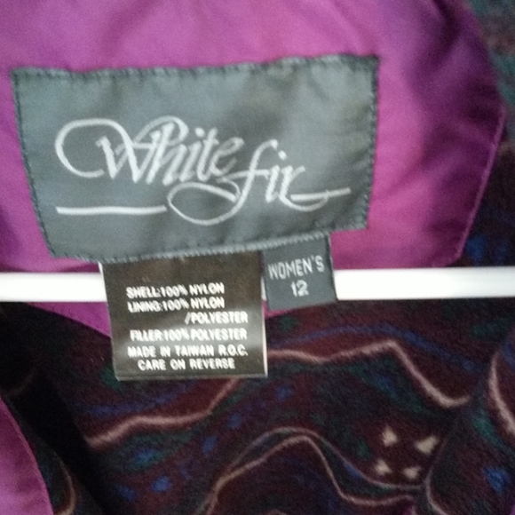 Vintage Brand New wWhite Fir brand ski jacket - Picture 5 of 6